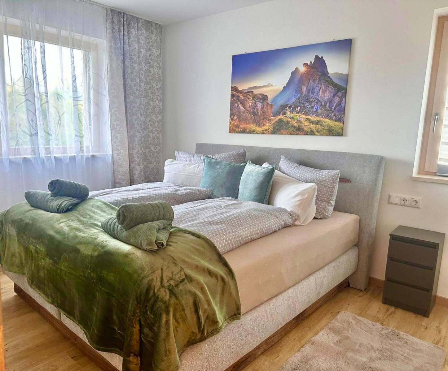 Fewo Nr 1 Iller Im Allgaeu Mit Balkon Bergblick Зонтхофен Экстерьер фото